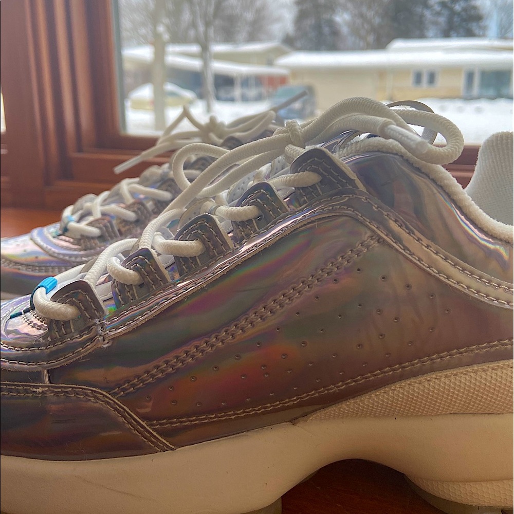 FILAS holographic shoes only wore once